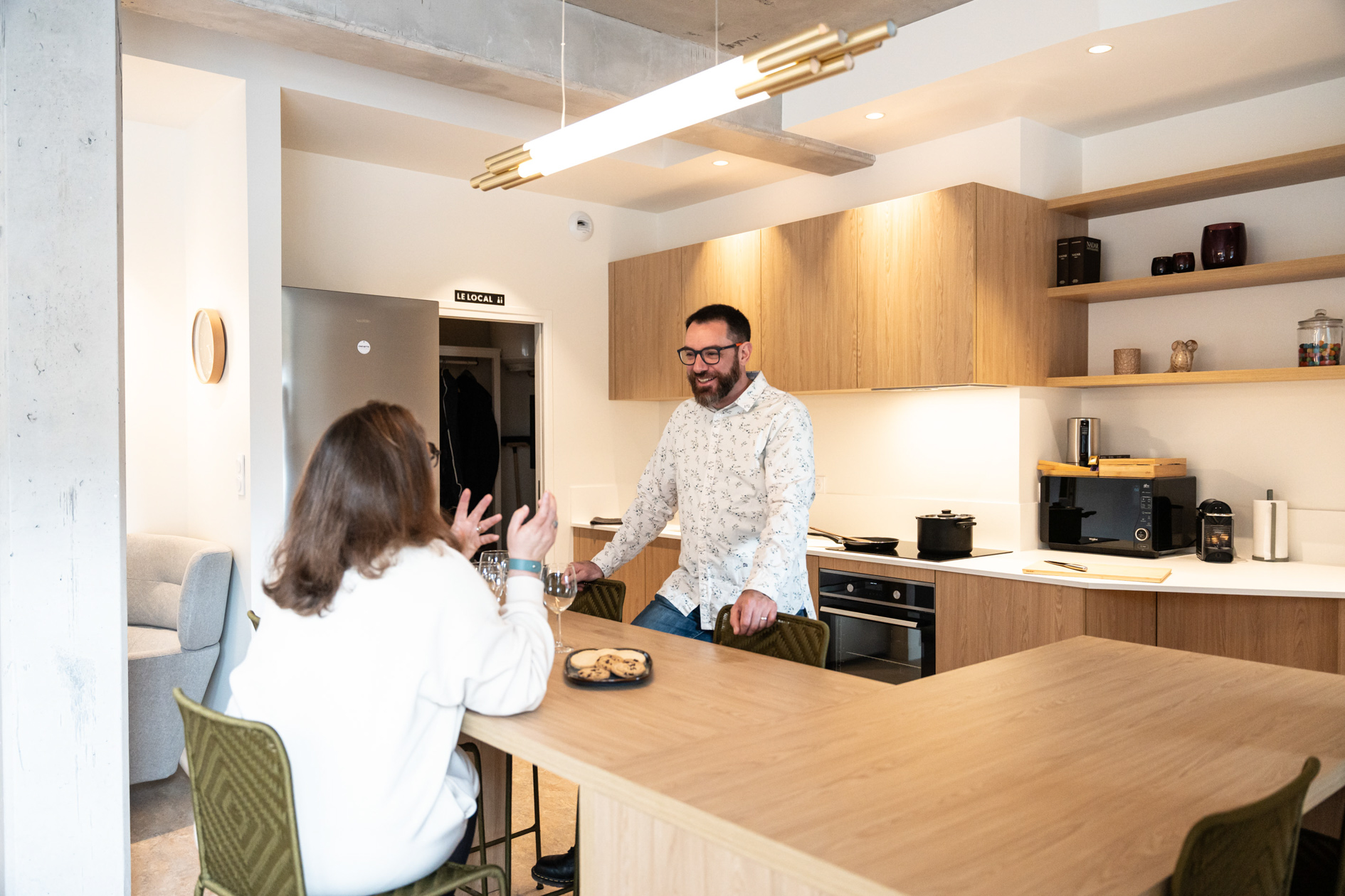 Espace de coworking moderne à Dinan, Chouette